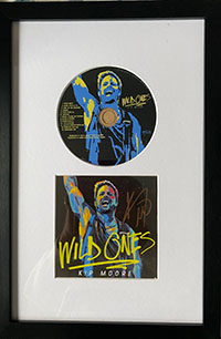  Signed Albums Framed - Kip Moore Wild Ones Signed CD